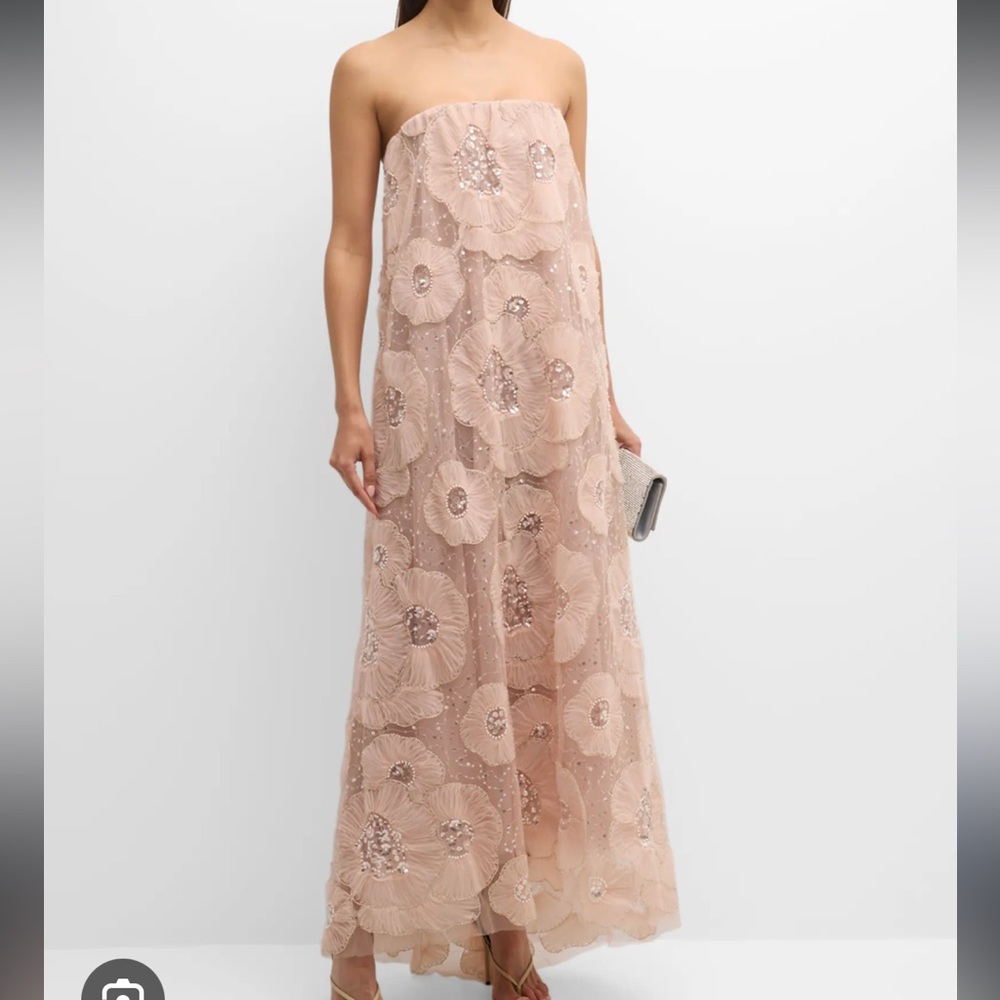 ISO helsi Margot strapless gown